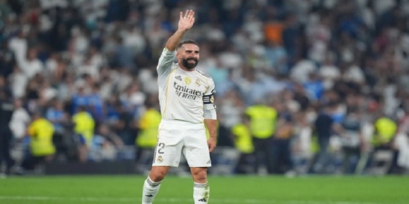 Hợp đồng hiện tại của Dani Carvajal còn thời hạn đến mùa hè năm 2026